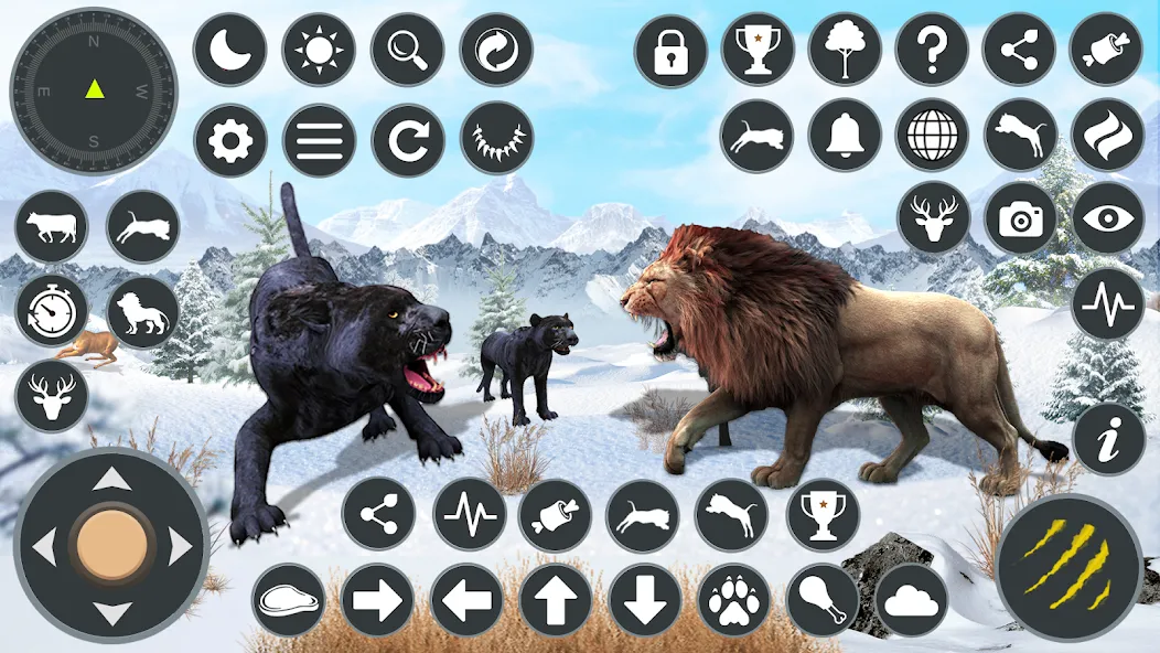 Wild Black Panther Games — скриншот 2
