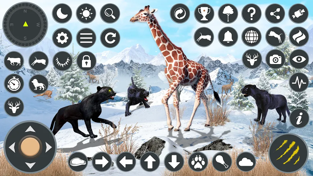 Wild Black Panther Games — скриншот 4