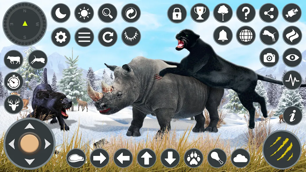 Wild Black Panther Games — скриншот 5