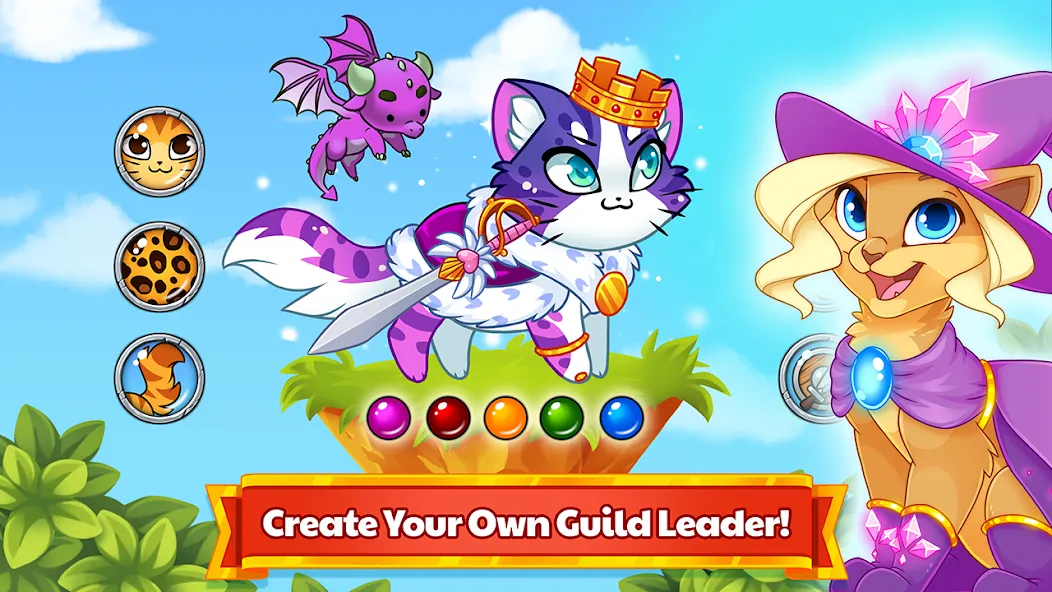 Castle Cats - Idle Hero RPG — скриншот 3