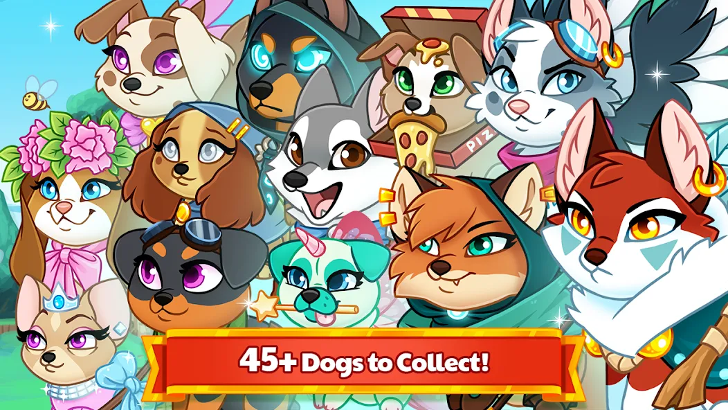 Dungeon Dogs - Idle RPG — скриншот 3