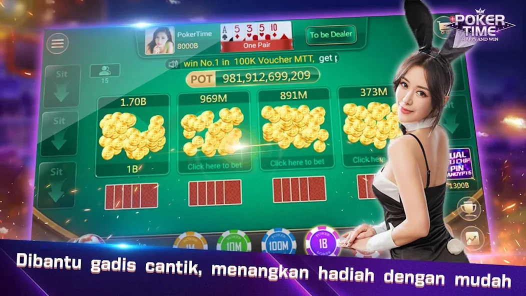 Poker Time- Pulsa Texas Holdem — скриншот 2 Poker Time- Pulsa Texas Holdem — скриншот 2