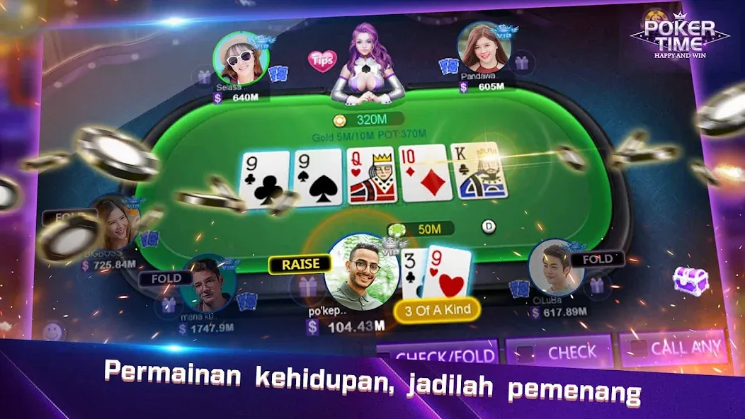 Poker Time- Pulsa Texas Holdem — скриншот 3 Poker Time- Pulsa Texas Holdem — скриншот 3