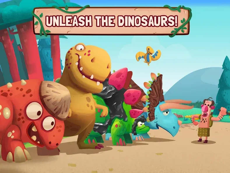 Dino Bash: Dinosaur Battle — скриншот 2 Dino Bash: Dinosaur Battle — скриншот 2
