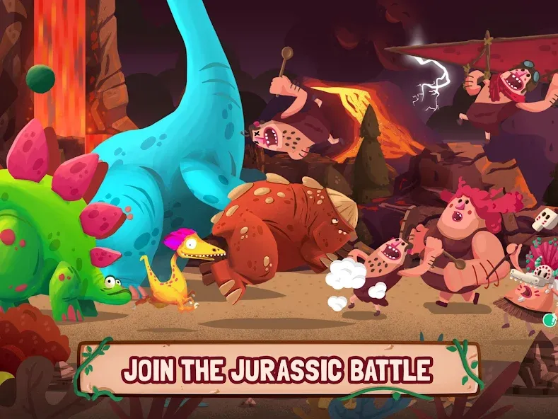 Dino Bash: Dinosaur Battle — скриншот 5