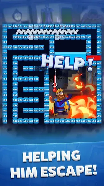 Bricks Royale-Brick Balls Game — скриншот 2