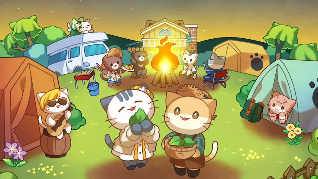 Cat Forest - Healing Camp — скриншот 1