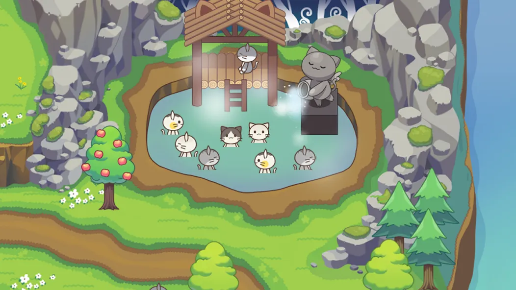 Cat Forest - Healing Camp — скриншот 4
