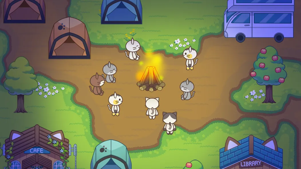 Cat Forest - Healing Camp — скриншот 5