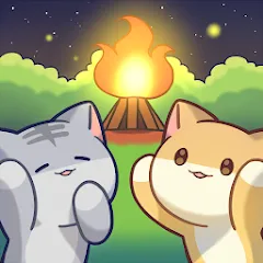 Cat Forest - Healing Camp на Android — Много денег и без рекламы