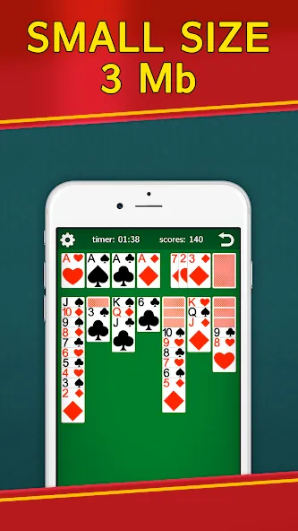 Classic Solitaire Klondike — скриншот 2