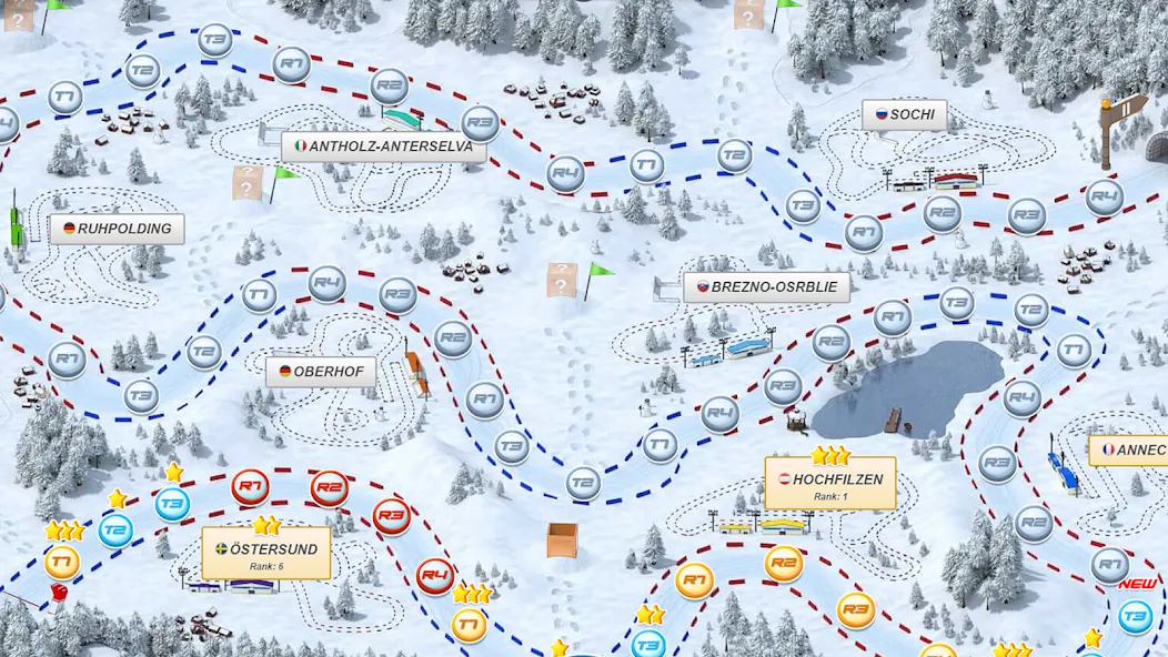 Biathlon Mania — скриншот 4