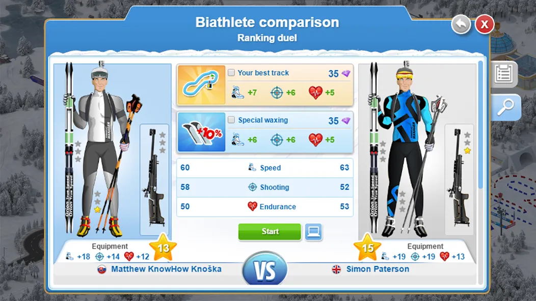 Biathlon Mania — скриншот 5