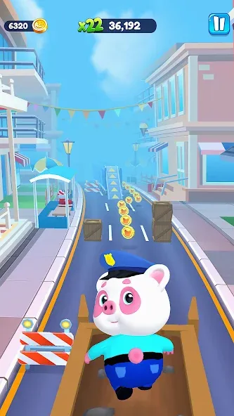 Piggy Panda Run: Fun Game — скриншот 4