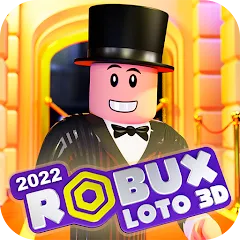 Robux Loto 3D Pro на телефон — Много денег