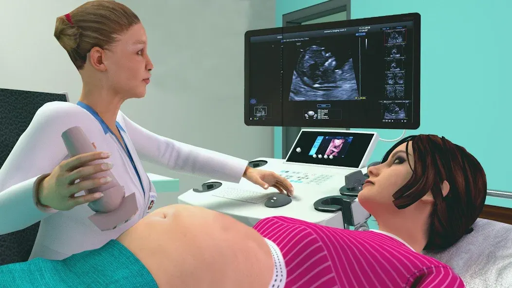 Pregnant Mother Simulator Game — скриншот 1 Pregnant Mother Simulator Game — скриншот 1