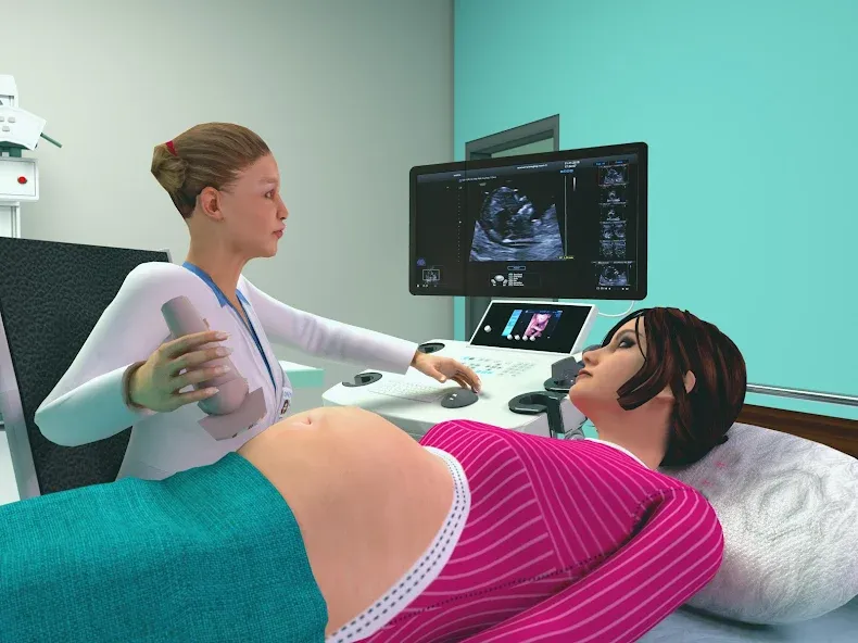 Pregnant Mother Simulator Game — скриншот 5