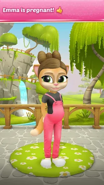 Pregnant Talking Cat Emma — скриншот 1