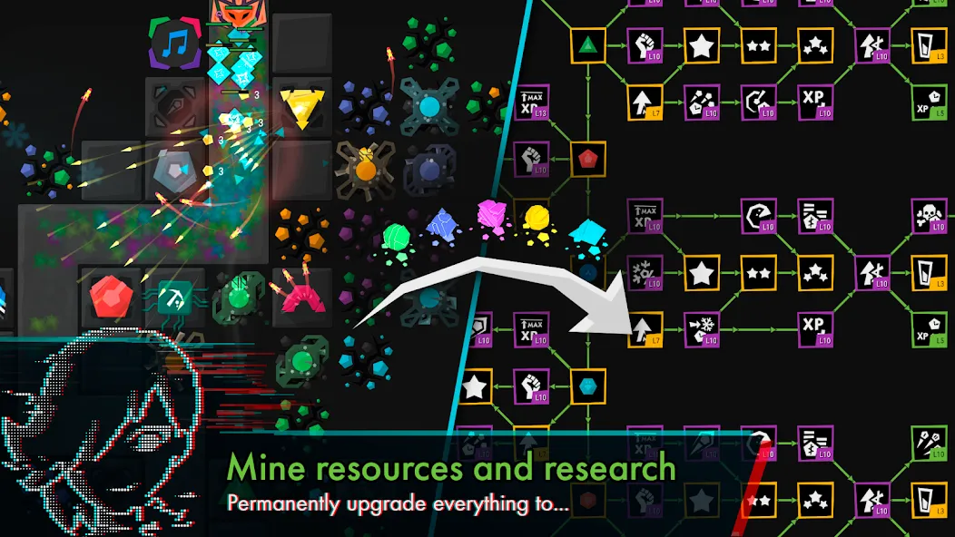Infinitode 2 - Tower Defense — скриншот 2