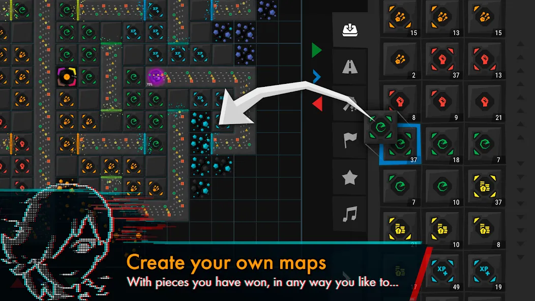 Infinitode 2 - Tower Defense — скриншот 4