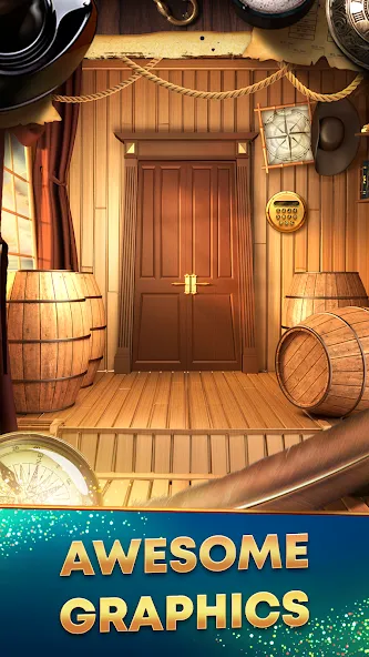 Puzzle 100 Doors - Room escape — скриншот 3 Puzzle 100 Doors - Room escape — скриншот 3