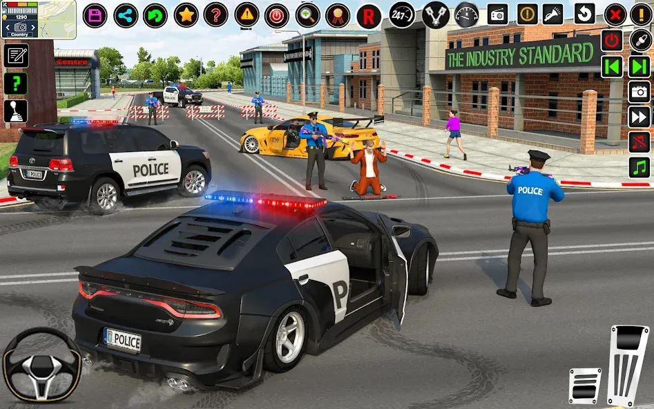 City Police Car Driving Games — скриншот 5
