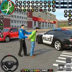 Скачать City Police Car Driving Games на Андроид — Много денег