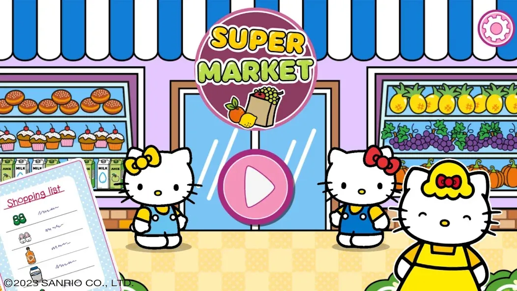 Hello Kitty: Kids Supermarket — скриншот 1
