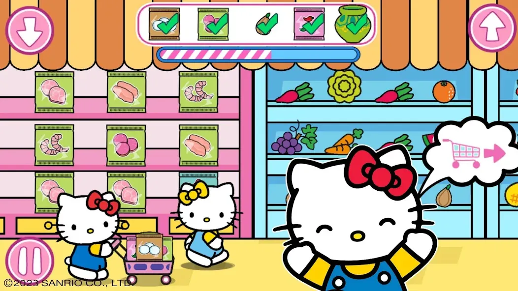 Hello Kitty: Kids Supermarket — скриншот 2