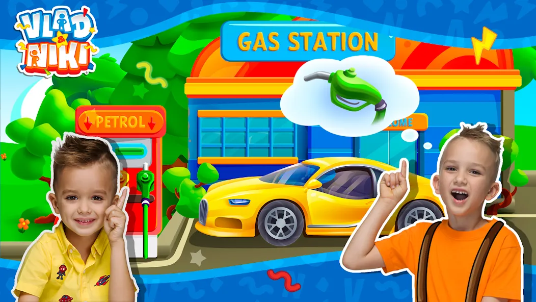 Vlad and Niki: Car Service — скриншот 3