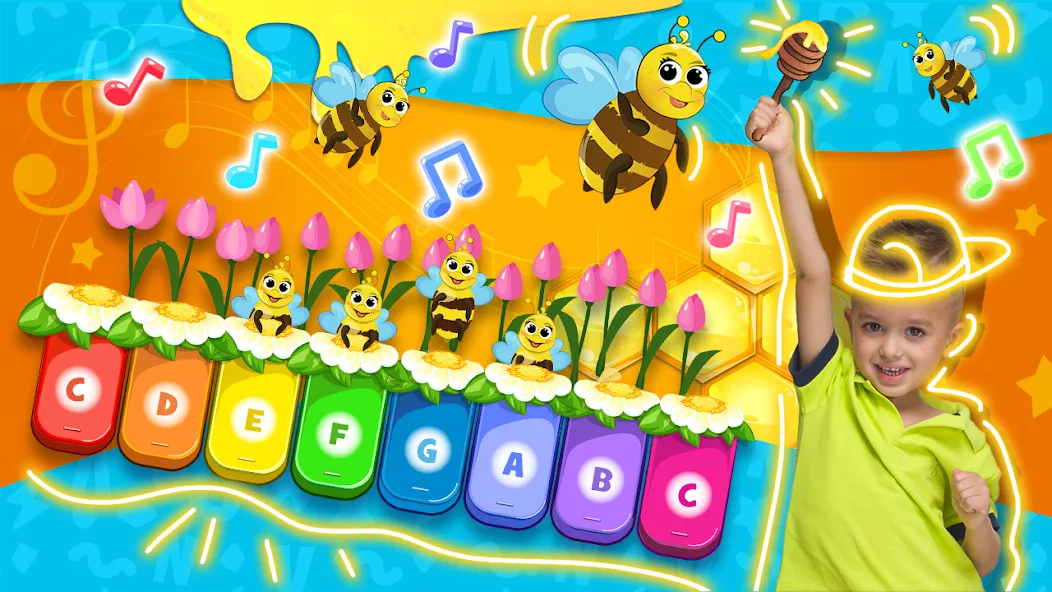 Vlad and Niki: Kids Piano — скриншот 1