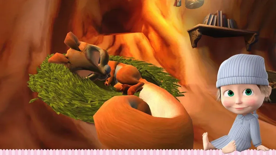 Masha and the Bear: Good Night — скриншот 2