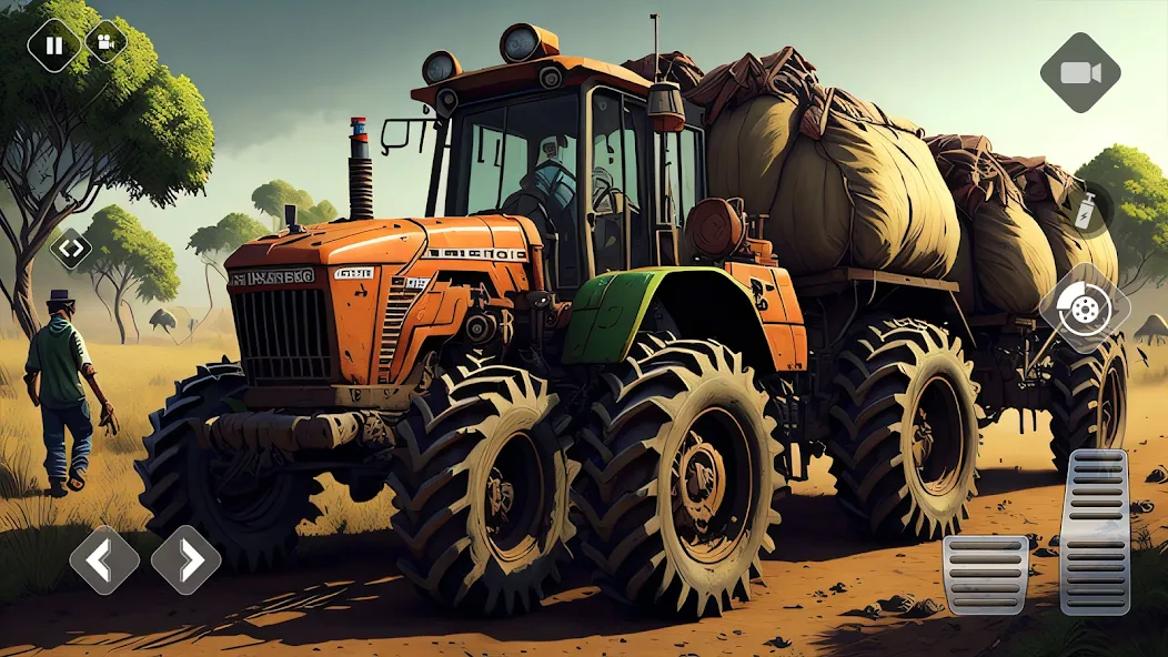 Tractor Driving Games: Farming — скриншот 2