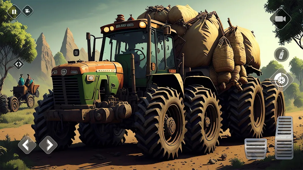 Tractor Driving Games: Farming — скриншот 4