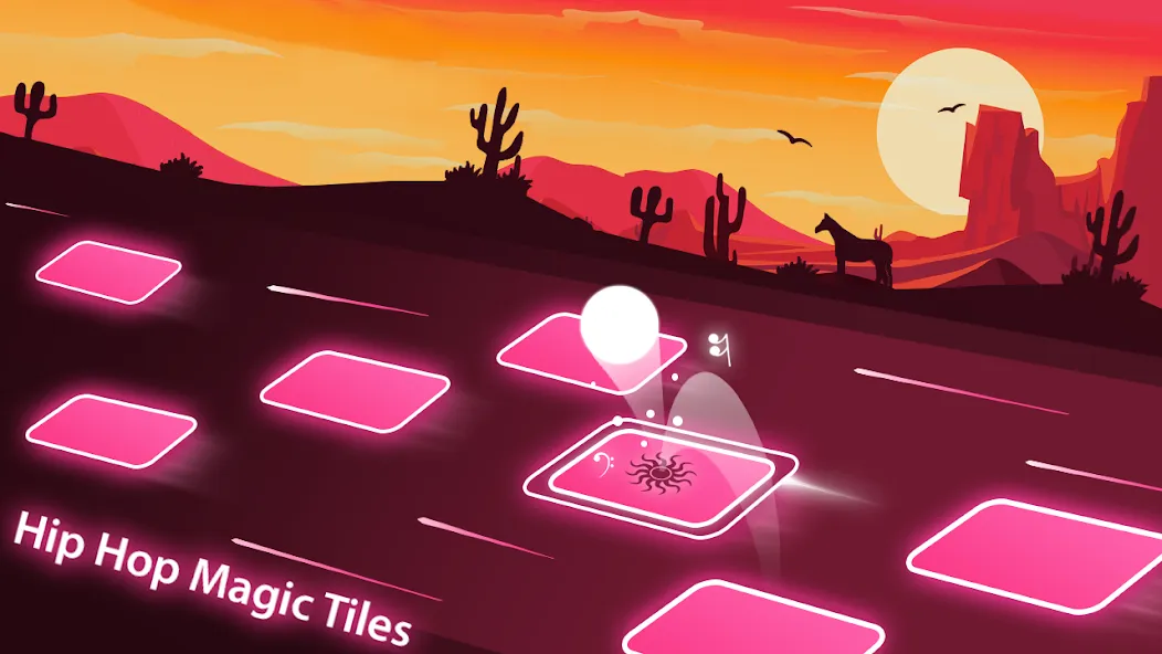 Magic Ball Tiles Hop Music Run — скриншот 5