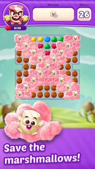 Lollipop Sweet Heroes Match3 — скриншот 1 Lollipop Sweet Heroes Match3 — скриншот 1