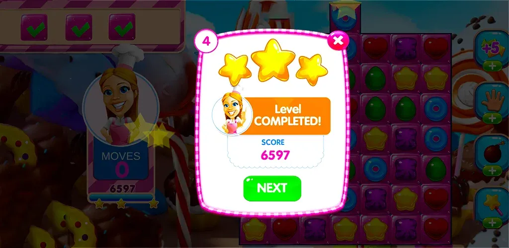 Jelly Kingdom Crush - Match 3 — скриншот 4
