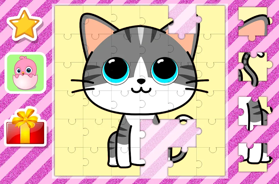 Kids Games for Girls. Puzzles — скриншот 1
