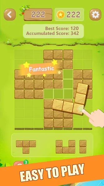 Puzzle Green Blocks — скриншот 4 Puzzle Green Blocks — скриншот 4