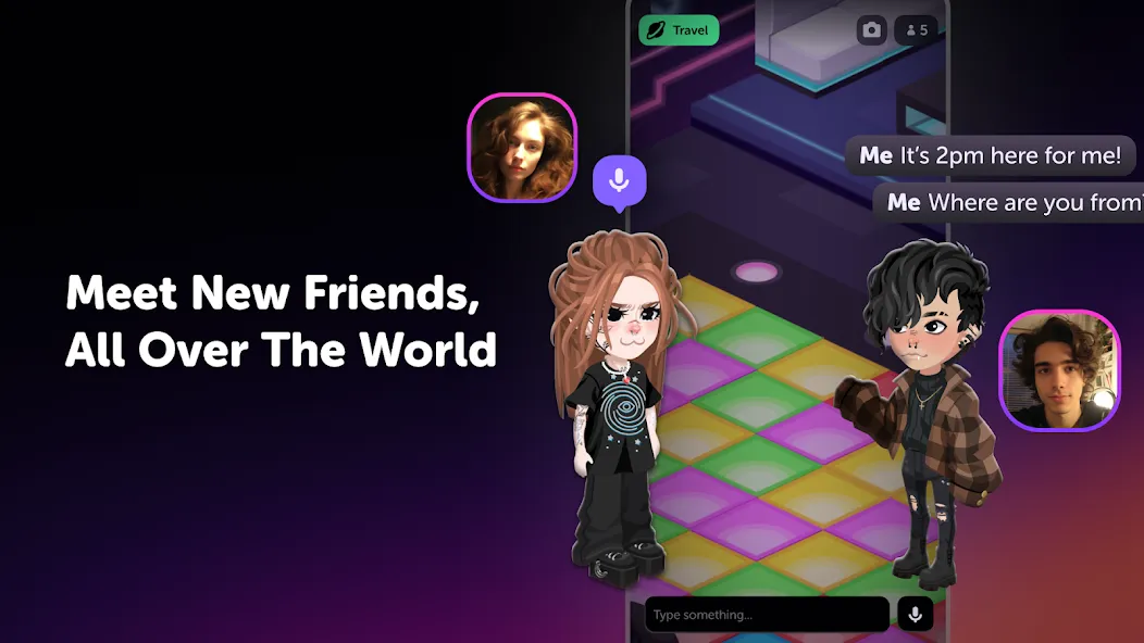 Highrise: Avatar, Meet & Play — скриншот 1 Highrise: Avatar, Meet & Play — скриншот 1