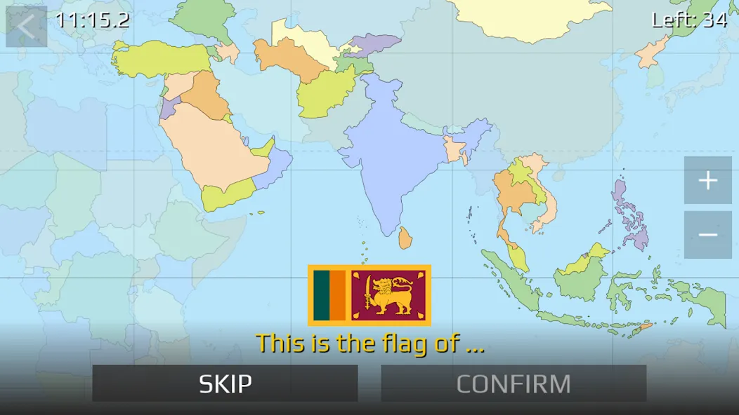 World Map Quiz — скриншот 2 World Map Quiz — скриншот 2