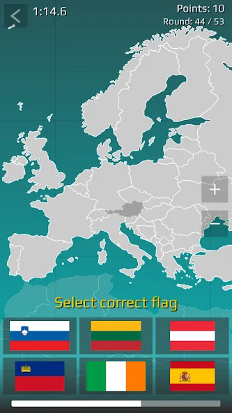 World Map Quiz — скриншот 3 World Map Quiz — скриншот 3