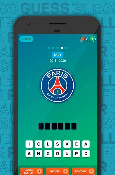 Guess The Footballer 2023 — скриншот 1
