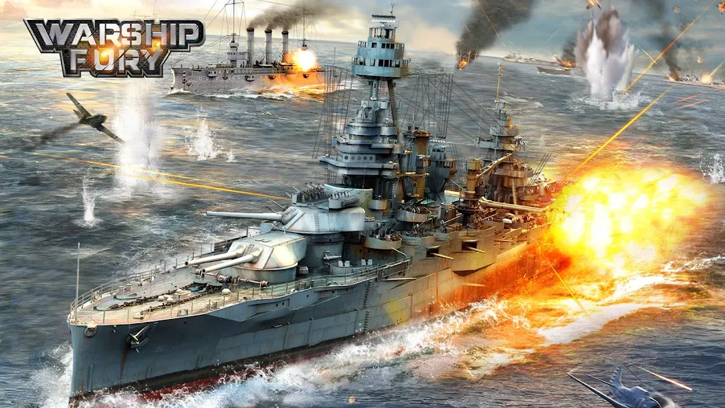 Warship Fury — скриншот 1