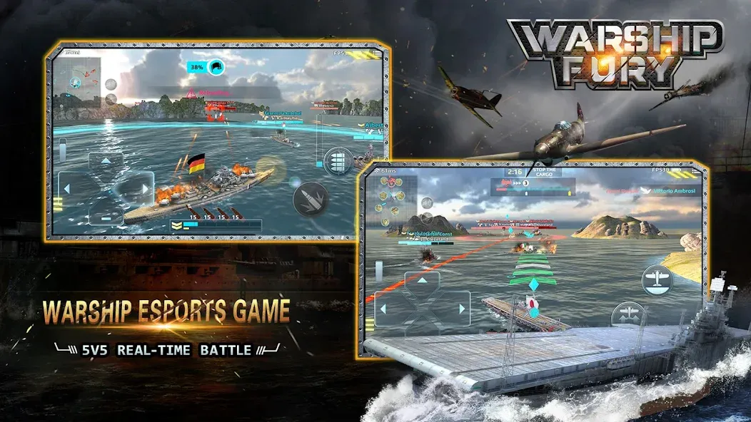 Warship Fury — скриншот 2