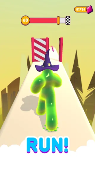 Blob Runner 3D — скриншот 1