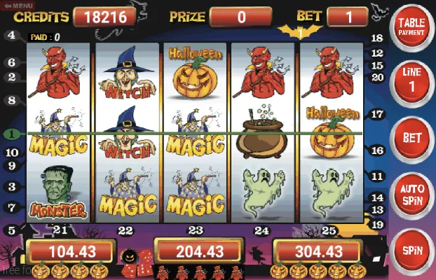 Slot Machine Halloween Lite — скриншот 2 Slot Machine Halloween Lite — скриншот 2