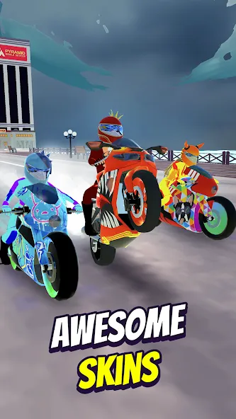 Wild Wheels: Bike Racing — скриншот 3