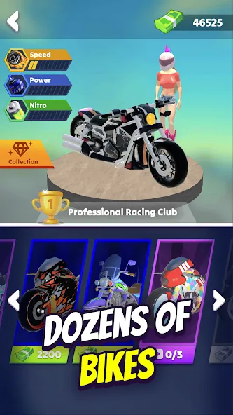Wild Wheels: Bike Racing — скриншот 4