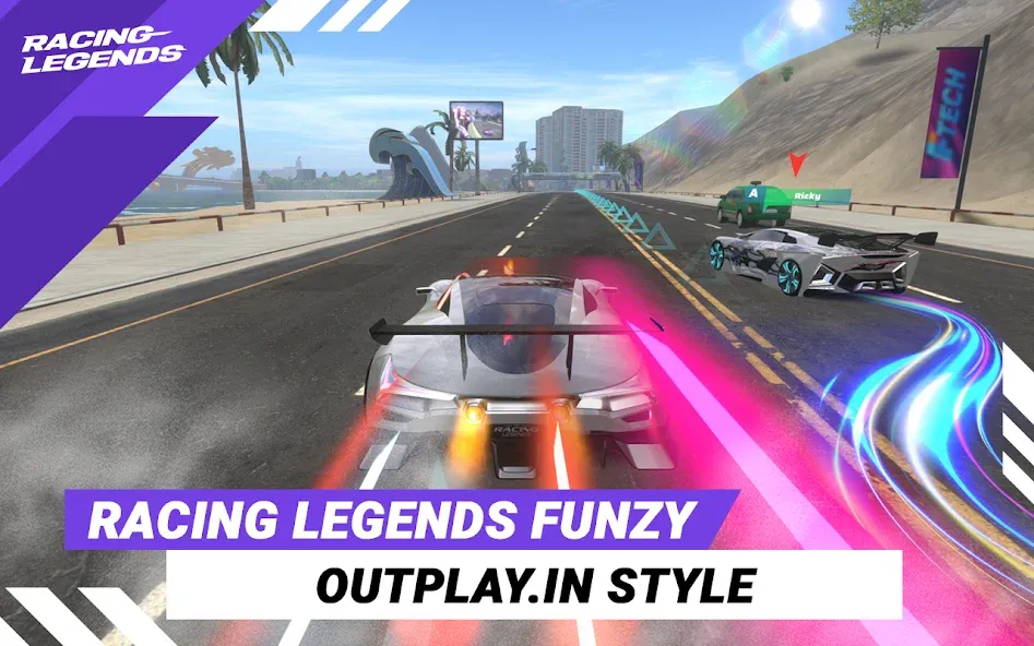 Racing Legends Funzy — скриншот 1